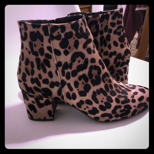 Leopard booties!!!!!